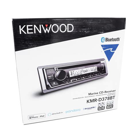 Kenwood Kmr D Bt Marine Motorsports Cd Am Fm Radio Bluetooth Amazon