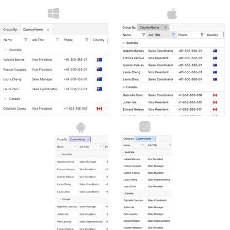 NET MAUI DataGrid Overview Telerik UI For NET MAUI