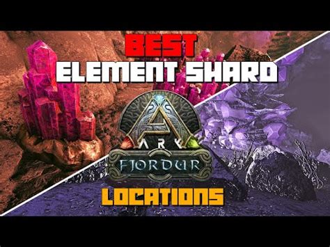 Ark Fjordur Best Element Farm Locations Element Shard For Days