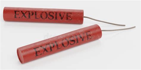 3d Render Of Dynamite Stock Illustration Illustration Of Mining