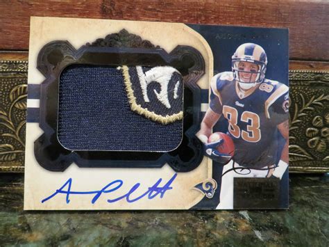 National Treasures Auto Rookie Autograph Jersey Rams Austin Pettis