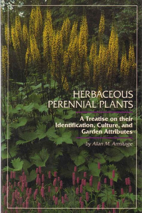 Herbaceous Perennial Plants A Treatise On Their Identification