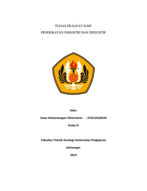 Docx Pendekatan Deduktif Dan Induktif Dokumen Tips