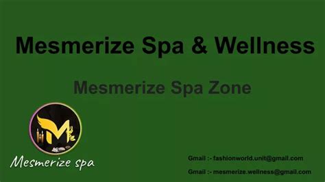 Ppt Mesmerize Spa And Wellness Powerpoint Presentation Free Download Id11662164