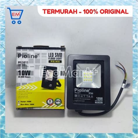 Jual Lampu LED Sorot 10w Pioline PRIMA Led SMD Flood Light Pioline