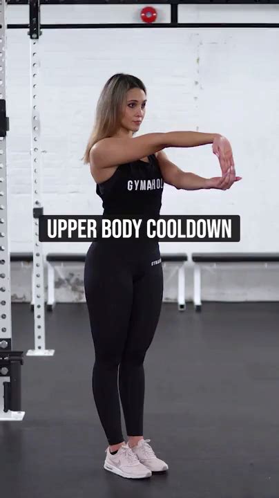 Upper Body Cooldown Gymaholic Fitness App