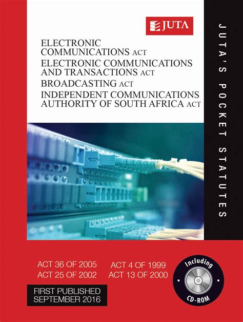 Electronic Communications Act 36 of 2005 - Juta