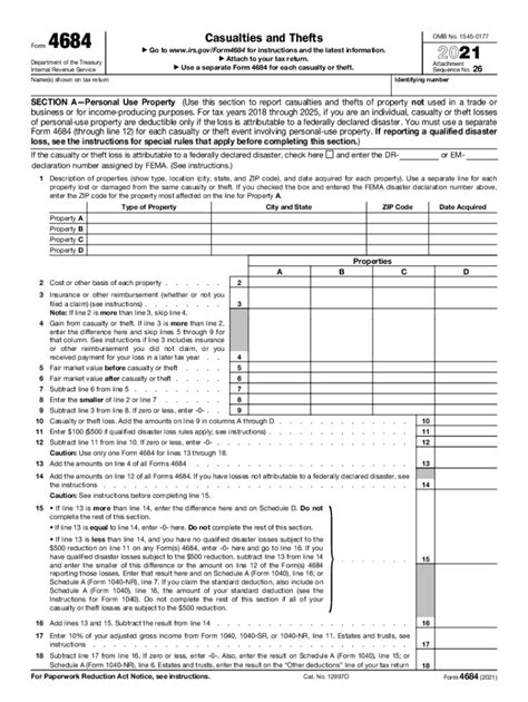 IRS 4684 DSA Fill And Sign Printable Template Online US Legal Forms