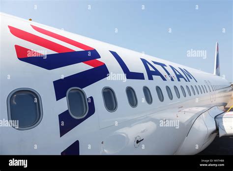 Cartagena, Colombia – January 27, 2019: LATAM Airbus A320 airplane at ...