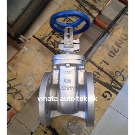 Jual Gate Valve Kitz 2 DN 50 Cast Iron JIS 10K Flange Shopee Indonesia