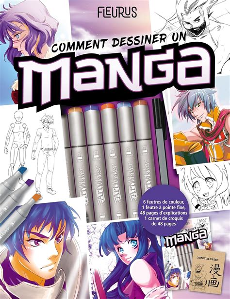 Comment Dessiner Un Manga Avec Feutres Pro Et Marqueur Keattch