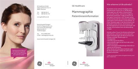 Pdf Mammographie Marienhospital Stuttgart De Wie Erkenne Ich