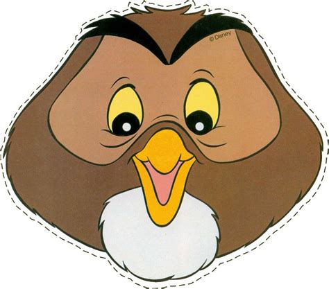 Маски воробей для детей на голову распечатать картинки