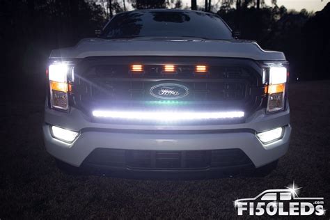 2021 Raptor Style Extreme Amber Led Grill Kit