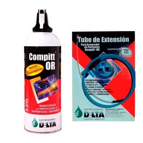 Compitt Or Aire Comprimido 450g Removedor Tubo Extensor