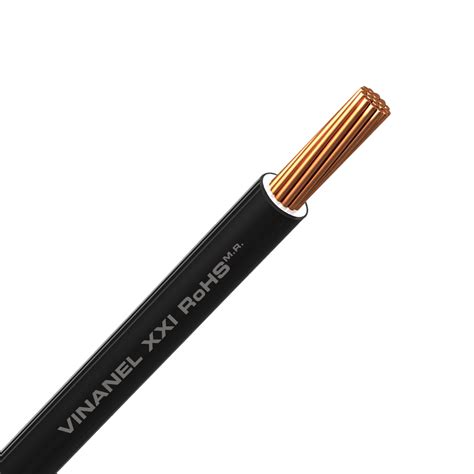 Cable Xxi Thhw Awg V C Rollo M Negro Vinanel Alcione