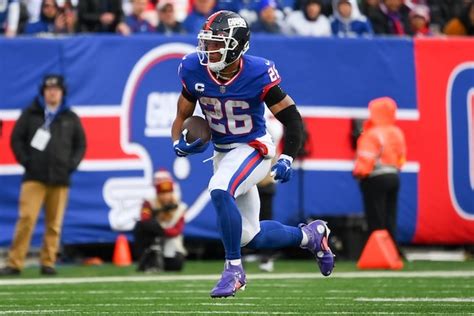 RB Saquon Barkley New York Giants Agree To One Year Deal