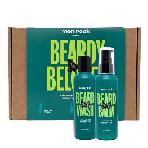 Set Ingrijire Barba Men Rock Awakening Duo Kit