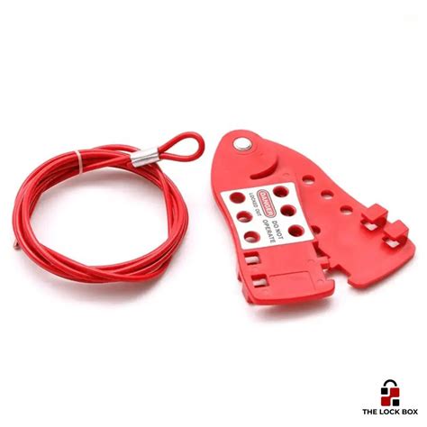 Buy Adjustable Light Steel Cable Lockout Tagout The Lock Box