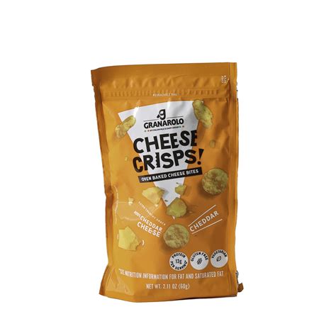 Cheddar Cheese Crisps 21 Oz Granarolo Eataly