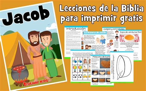 Jacob Lección De La Biblia Para Niños Trueway Kids