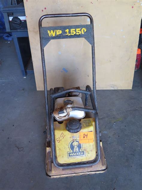 Wacker WP 1550 Plate Compactor Tamper - Oahu Auctions