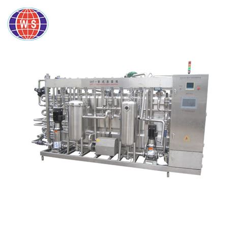 Tubular Sterilizer 3t Tube Milk Pasteurizer Machine Tube Milk