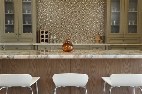 We Can T Find A Thing We Don T Love About This Bar Area The Earthy Colors Of This Mosaic Tile