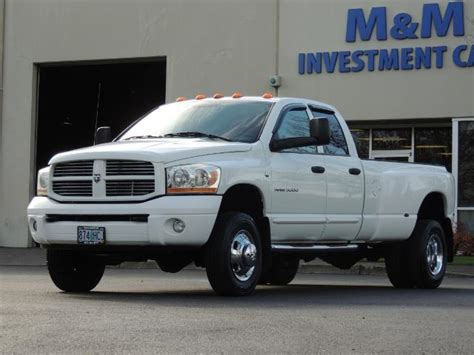 2006 Dodge Ram 3500 Slt 4x4 5 9l Cummins Diesel Leather Dually