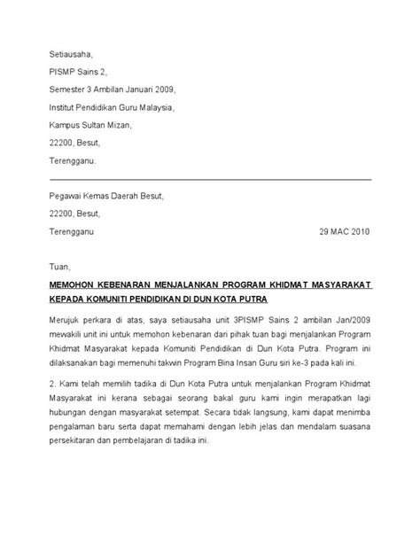 Format Surat Rasmi Dalam Word Bellaromasaa