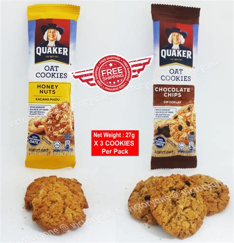 Quaker Oats Oatmeal Cookies Recipe On Box