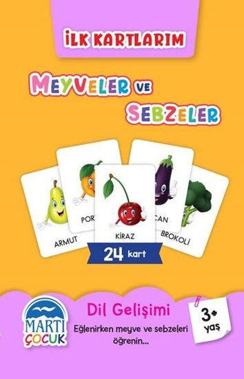 Dost Kitabevi Lk Kartlarim Meyveler Ve Sebzeler