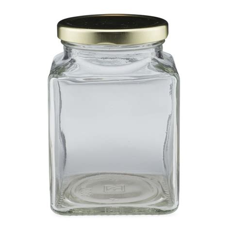 Glass Square Jars With Lug Cap Wholesale Berlin Packaging