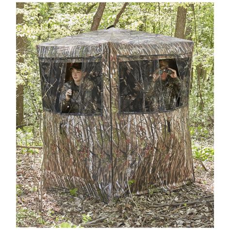 Guide Gear Oversized Ground Hunting Blind - 285091, Ground Blinds at ...