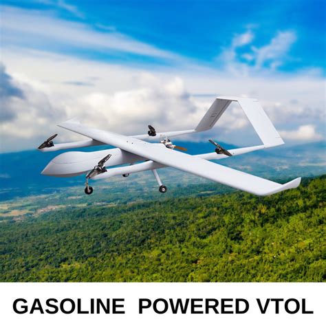 61224 Hours Oil Electric Hybrid Vtol Fixed Wing Security Uav With