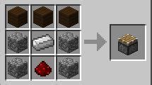 Minecraft: Piston crafting - so it works