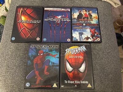 Spider Man Complete Collection DVD 7 Movie 2 Animated EBay