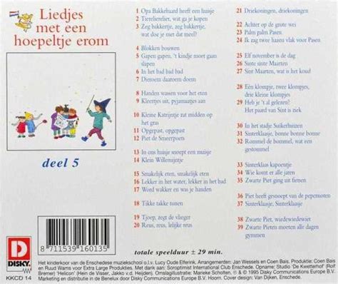 Liedjes Met Een Hoepeltje Erom Deel Various Artists Cd Album