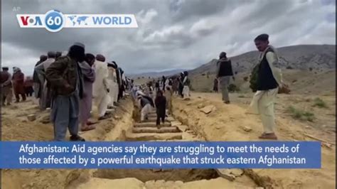 Voa60 World Aid Agencies Say They Are Struggling To Meet The Needs Of