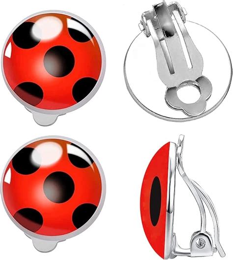 Clip On Ladybug Earrings Deals