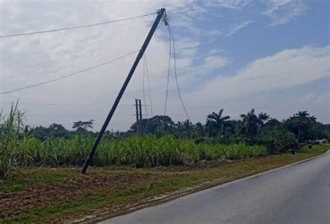 Empresa El Ctrica Sancti Sp Ritus Reporta Afectaciones Por Inclemencias