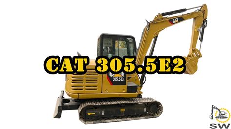 Cat Caterpillar 3055e2 Excavator Working Performance Youtube