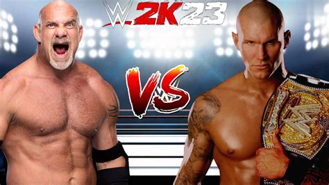 Wwe K Goldberg Vs Randy Orton Extreme Rules For The Spinner Wwe