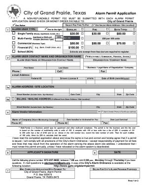 Fillable Online A Nonrefundable Permit Fee Must Be Submitted With Each