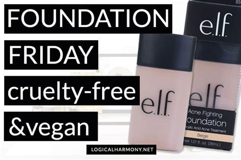 ELF Acne Fighting Foundation Review & Demo #FoundationFriday - Logical ...