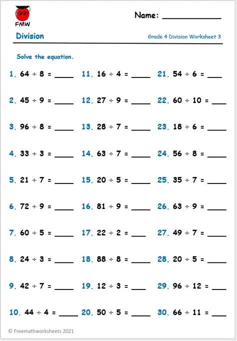 Grade 4 Times Tables Challenges Free Worksheets Printables