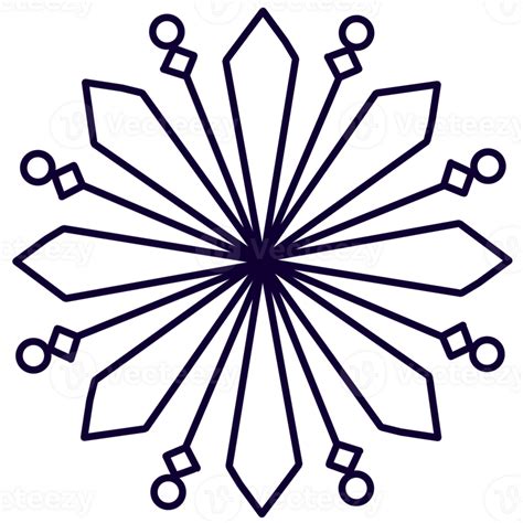 Snowflake Clipart Png Element 36499936 Png