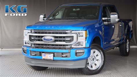 New 2020 Ford Super Duty F 250 Srw Platinum Crew Cab Pickup In Buena Park 07150 Ken Grody Fleet