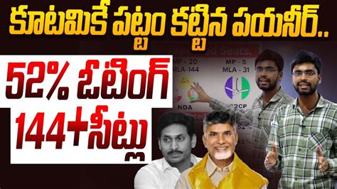 కటమక పటట కటటన పయనర Pioneer Survey Exit Polls on AP Elections