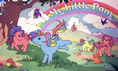 80s My Little Pony Ponis Ilustraciones Vintage Ilustraciones